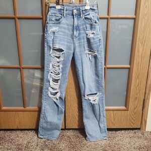 American Eagle Highest Rise 90s Boyfriend Distressed Jean